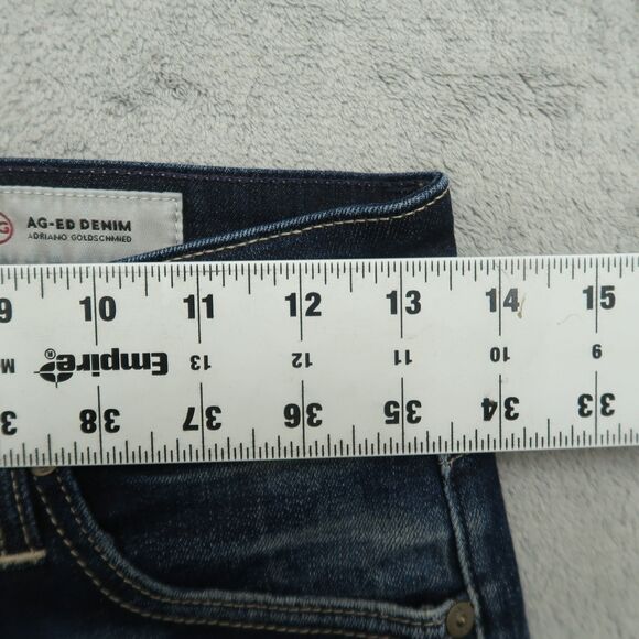 Adriano Goldschmied AG Women's Size 26R High-Rise Farrah Skinny Ankle 29" Inseam - Picture 3 of 16